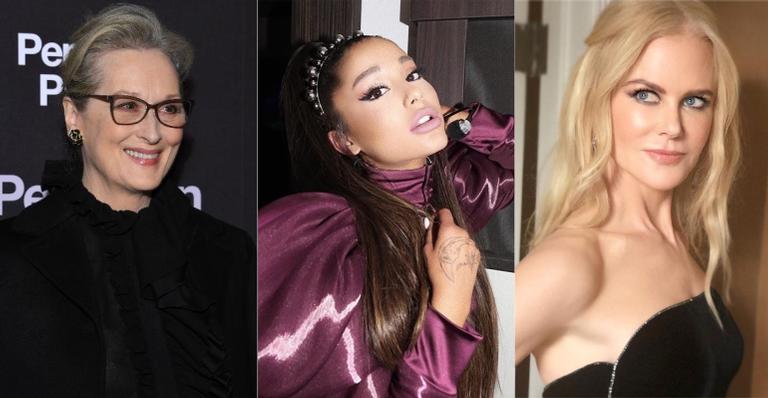 Meryl Streep, Nicole Kidman e Ariana Grande vão estrelar musical da Broadway para Netflix