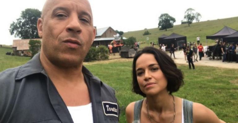 Vin Diesel e Michelle Rodriguez começam a gravar ‘Velozes e Furiosos 9’