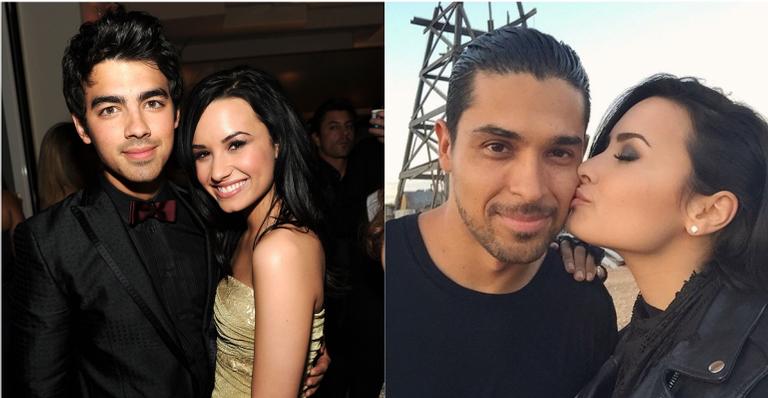 Joe Jonas e ex-namorado de Demi Lovato se reúnem para casamento do cantor e fãs criticam