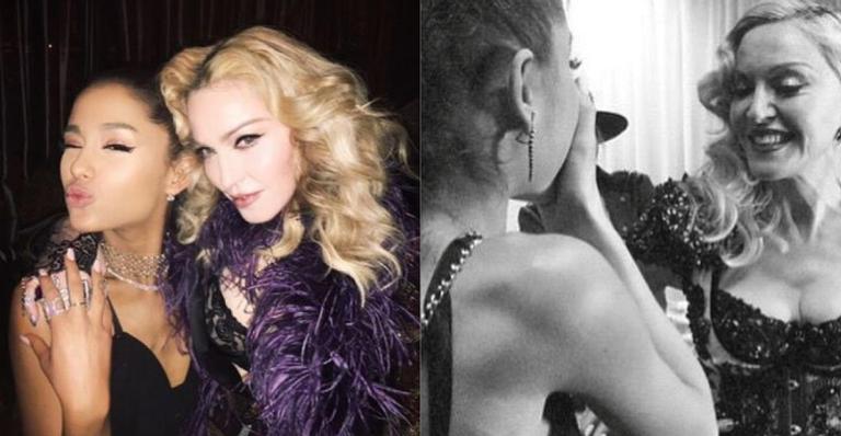 Madonna surpreende e envia presente romântico para Ariana Grande