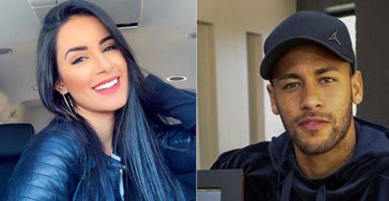 Neymar é acusado de beijar modelo em festa e se revolta: ”Bando de gente se metendo”