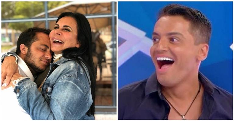 Gretchen teria ficado brava com Leo Dias, após jornalista revelar gravidez de esposa de Thammy