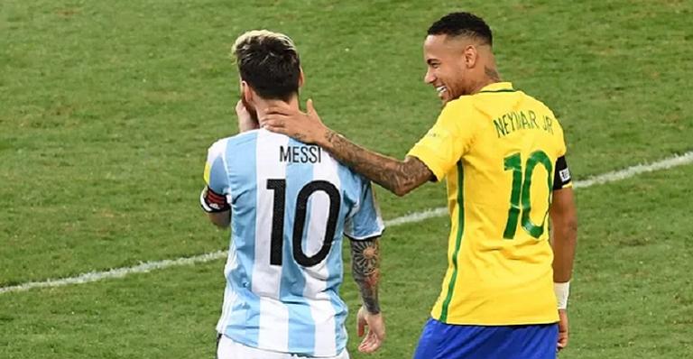 Reencontro entre Brasil e Argentina na Copa América deixa internautas enlouquecidos