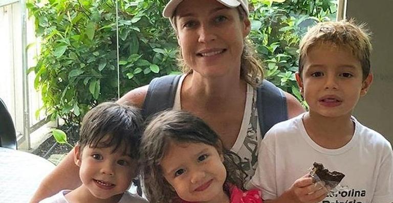 Filhos de Luana Piovani e Pedro Scooby pegam piolho pela segunda vez