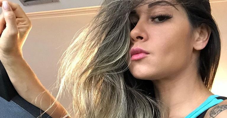 Mayra Cardi posta foto do corpo sarado na hora do almoço para ‘incentivar’ seguidores