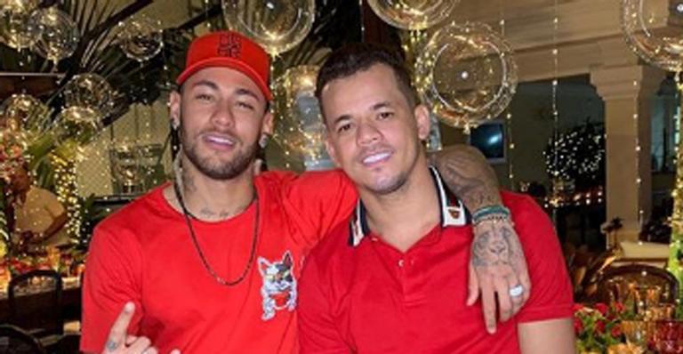 Neymar Jr. se declara ao ‘parça’ Jota Amâncio: ”Irmão”