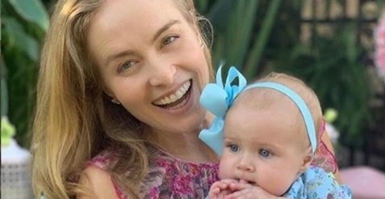 Após susto, Angélica aparece sorridente com sobrinha-neta e fãs vibram: ”Que bom te ver sorrindo”