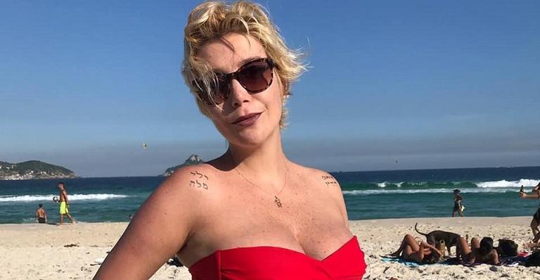 Luiza Possi posta primeira foto da família completa com o herdeiro: ”Tanto amor”