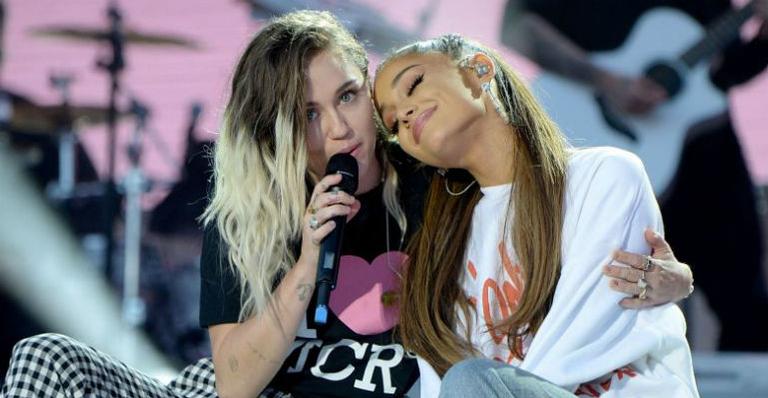 Ariana Grande enaltece Miley Cyrus em redes sociais