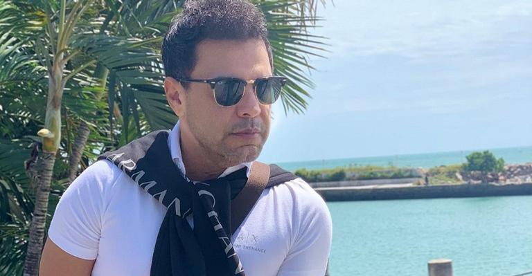 Zezé Di Camargo começa o dia fazendo uma linda homenagem aos fãs