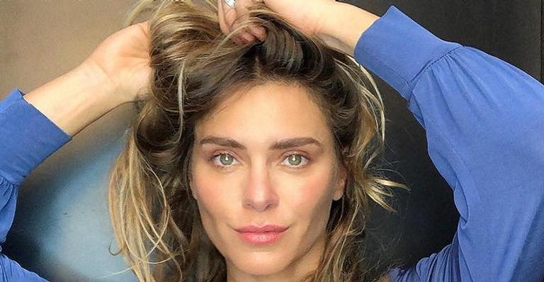 Carolina Dieckmann diz exibir cara de sono mas arranca elogios na web