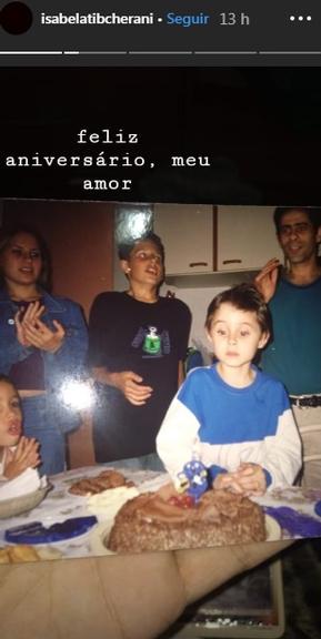 No dia em que completaria 23 anos, Rafael Miguel ganha emocionante homenagem da irmã e da namorada