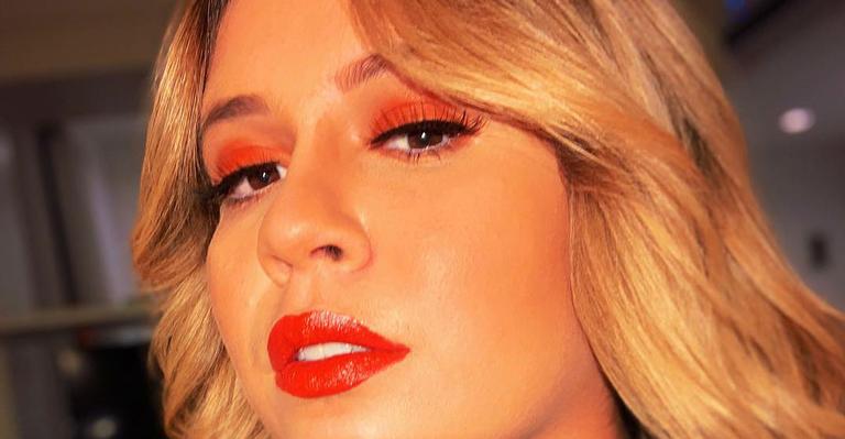 Marília Mendonça brinca com seguidora que a corrigiu em post: ”Mas isso é lilás miga”