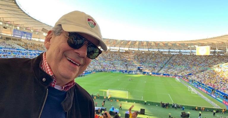 Paulo Henrique Amorim agitou as redes sociais ao acompanhar último título do Brasil