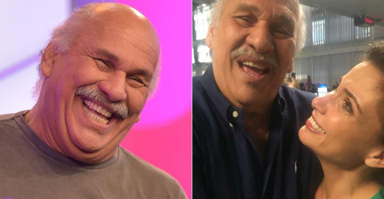 Sabina Simonato chora ao se despedir do jornalista Marcio Canuto