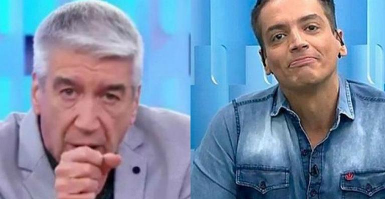 Leo Dias se pronuncia após Décio Piccinini o mandar calar a boca ao vivo no ‘Fofocalizando’