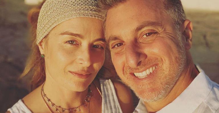 Angélica faz declarações para Luciano Huck e família