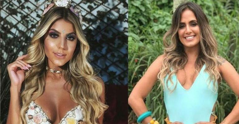 Ex-BBBs Hariany e Carol Peixinho roubam a cena ao sensualizar na praia