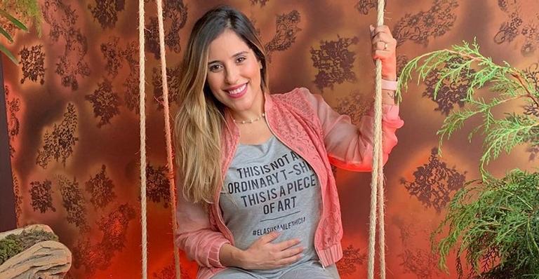 Camilla Camargo aparece pela primeira vez após dar à luz Joaquim