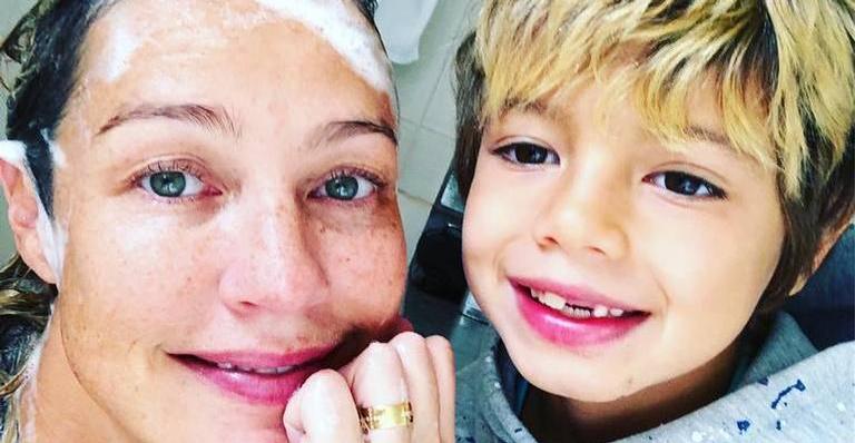 Luana Piovani desabafa sobre comportamento rebelde do filho mais velho: ”Sentindo falta do pai”