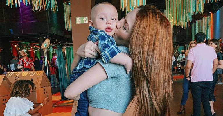 Sarah Poncio posta mais um ensaio de João e seguidores vão a loucura: ”Não aguento”