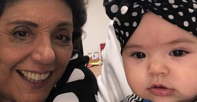 Leda Nagle faz homenagem fofíssima à Zoe e comemora: ”Primeiro Dia dos Avós oficialmente avó”