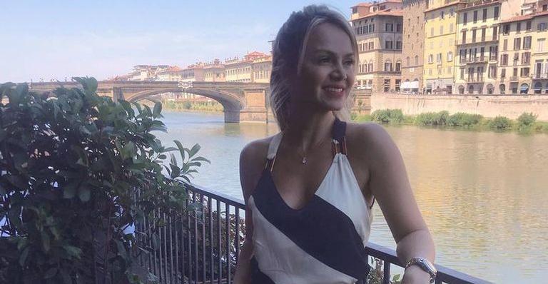 De volta ao Brasil, Eliana faz relato emocionante sobre a sua viagem à Itália