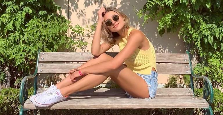 Sasha Meneghel celebra a chegada dos 21 anos de idade em Fernando de Noronha