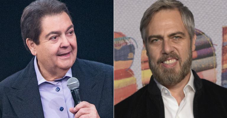 Faustão comete gafe com Anderson Muller e pergunta sobre falecida cachorra