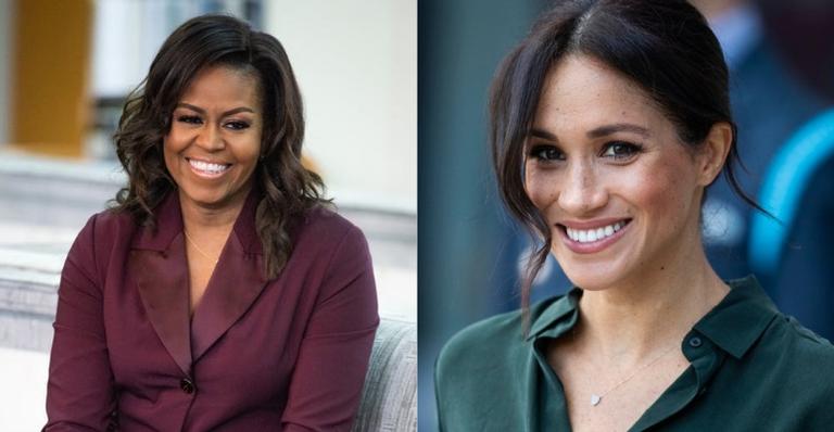 Michelle Obama envia conselhos maternos para Meghan Markle de como educar os filhos