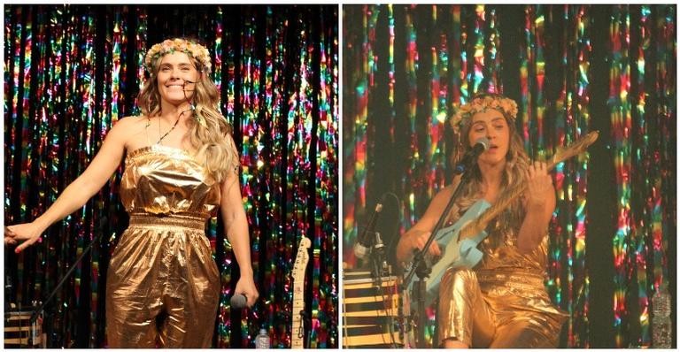 Carolina Dieckmann faz sua estreia como cantora no espetáculo ‘Karolkê’
