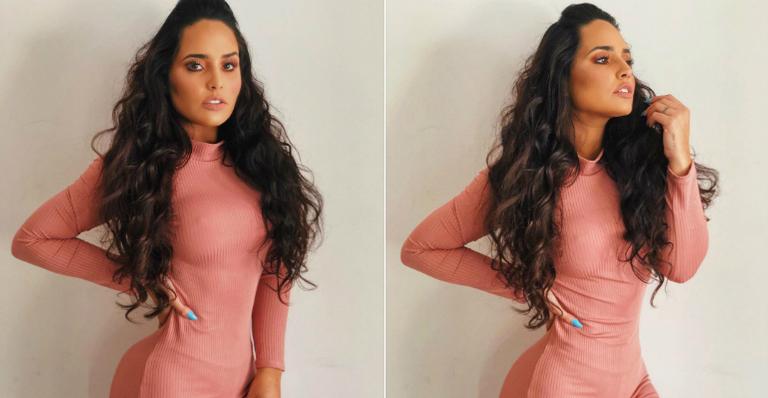Com 14kg a menos, Perlla exibe cinturinha finíssima na web, mas internautas apontam uso de photoshop