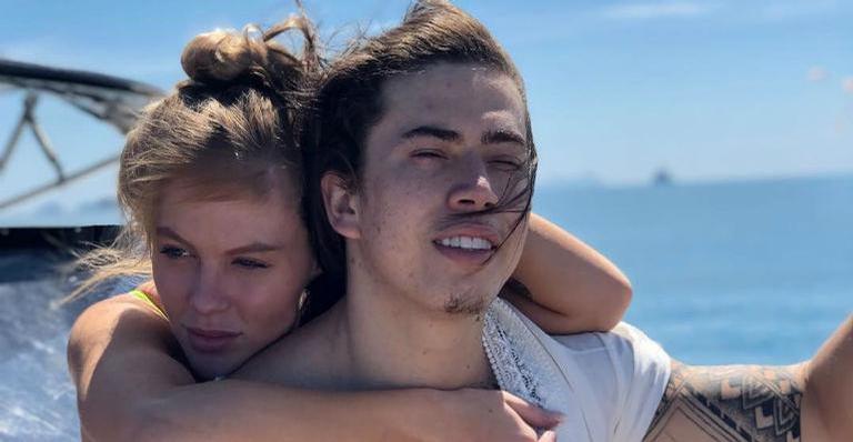 Whindersson Nunes relembra momento quentíssimo com Luísa Sonza na praia