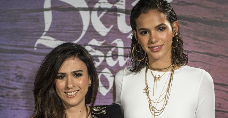 Tatá Werneck faz declaração de aniversário para Bruna Marquezine