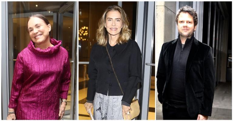 Celebridades comparecem em festão de 90 anos de Nathalia Timberg