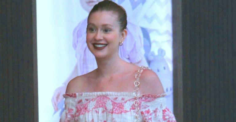 Marina Ruy Barbosa explode o fofurômetro ao posar com o afilhado, Eduardo: ”Dinda babona”