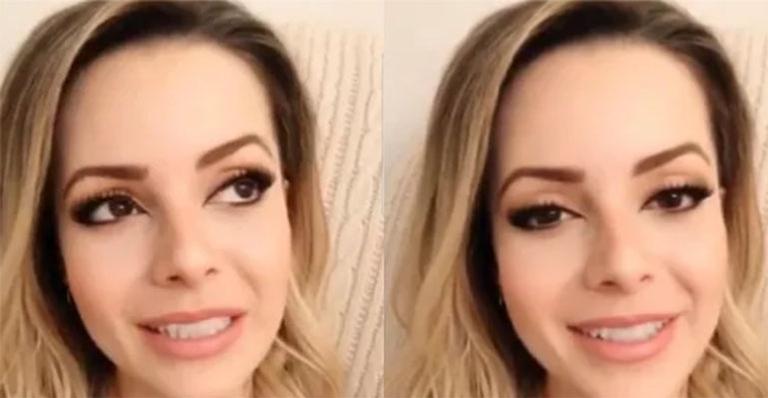 Sandy se desculpa por ausência na web: ”Ficar recolhidinha”