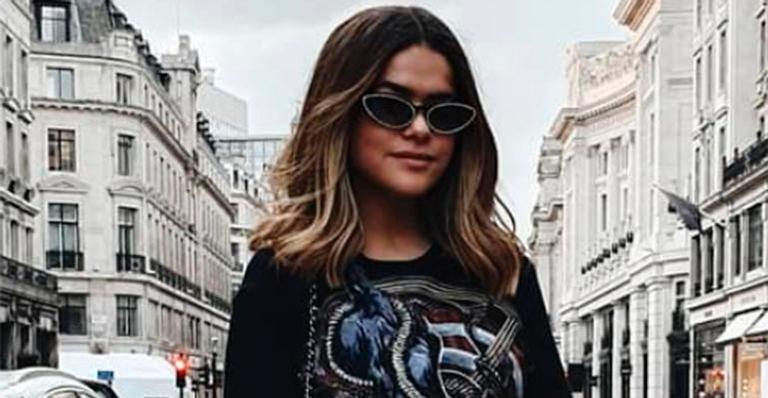 Em Londres, Maisa arremata look com acessórios de mais de R$ 15 mil