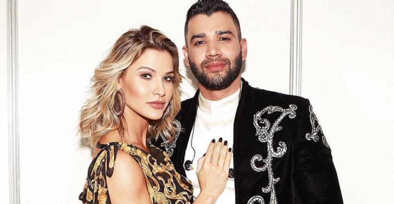 Gusttavo Lima faz pedido surpreendente ao vivo e deixa Andressa Suita sem graça