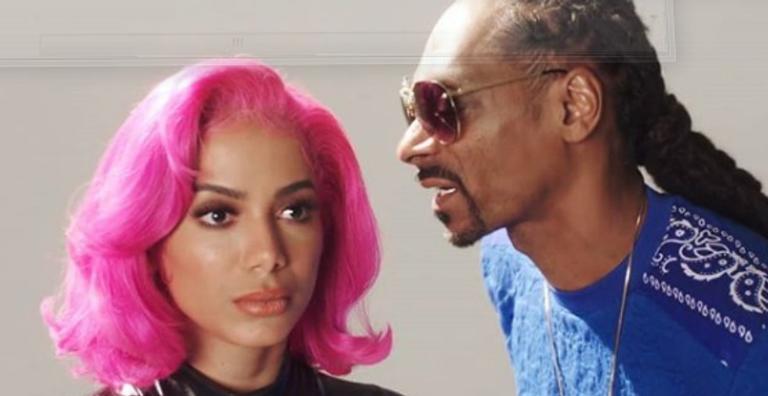 Anitta e Snoop Dogg anunciam música nova e as redes sociais vão à loucura
