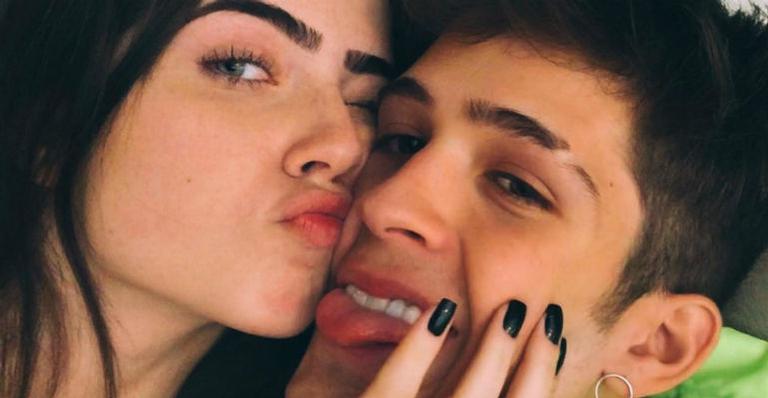 Jade Picon e João Guilherme comemoram relacionamento com maquiagem combinando