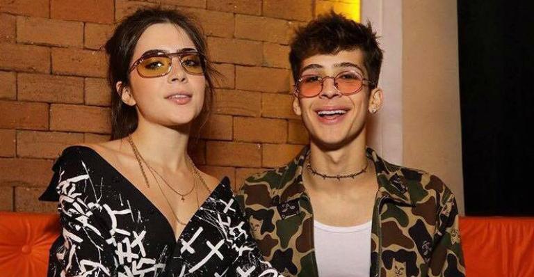 João Guilherme prestigia a namorada Jade Picon em evento