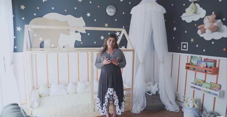 Camilla Camargo abre as portas do quarto de Joaquim e encanta com detalhes