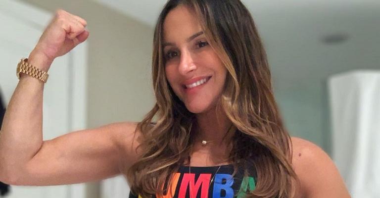 Na reta final da gravidez, Claudia Leitte se despede do barrigão: ”Me fez ainda mais forte”