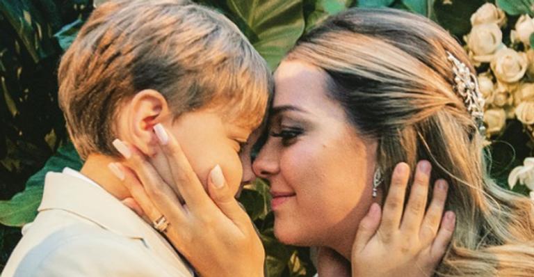 Carol Dantas emociona ao homenagear o filho, Davi Lucca: ”Primeiro amor”