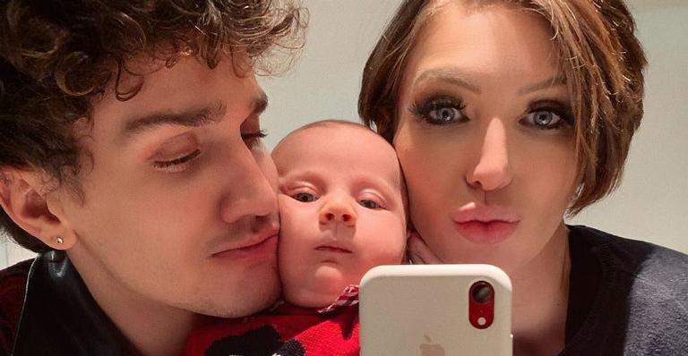 Christian Figueiredo compartilha clique ao lado do filho e esbanja fofura