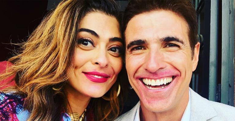 Reynaldo Gianecchini compartilha vídeo ao lado de Juliana Paes e dispara: ”É hoje!”