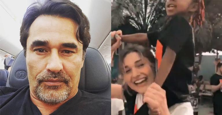 Luciano Szafir se emociona com missão voluntária de Sasha: ”Orgulho da minha filha”