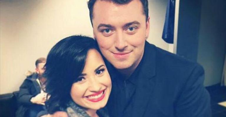 Sam Smith usa rede social para parabenizar Demi Lovato: ”Minha favorita na música”