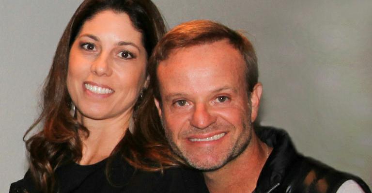 Rubens Barrichello fala pela primeira vez após fim do casamento de 22 anos: ”Tudo caminhando”